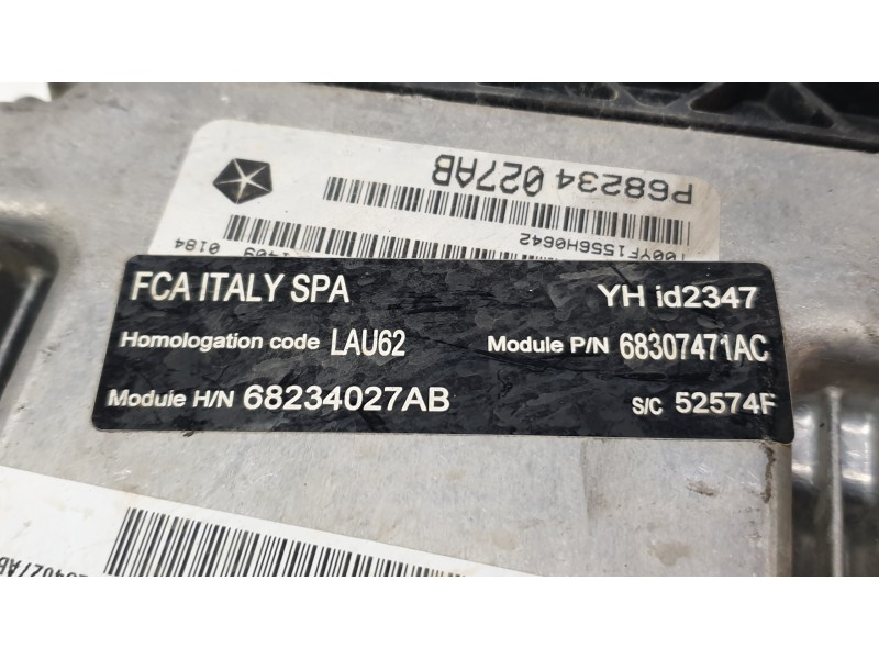 Recambio de centralita motor uce para jeep cherokee limited 4wd referencia OEM IAM 68234027AB  