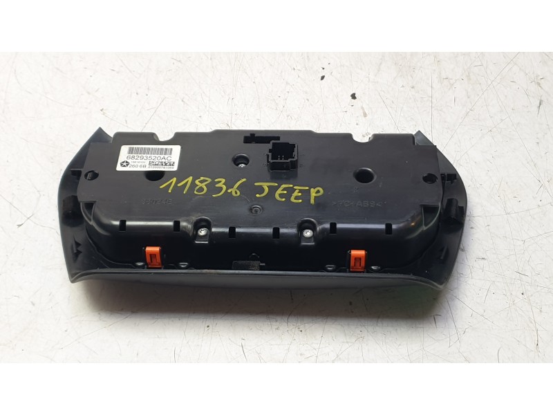 Recambio de mando climatizador para jeep cherokee limited 4wd referencia OEM IAM 68293520AC  