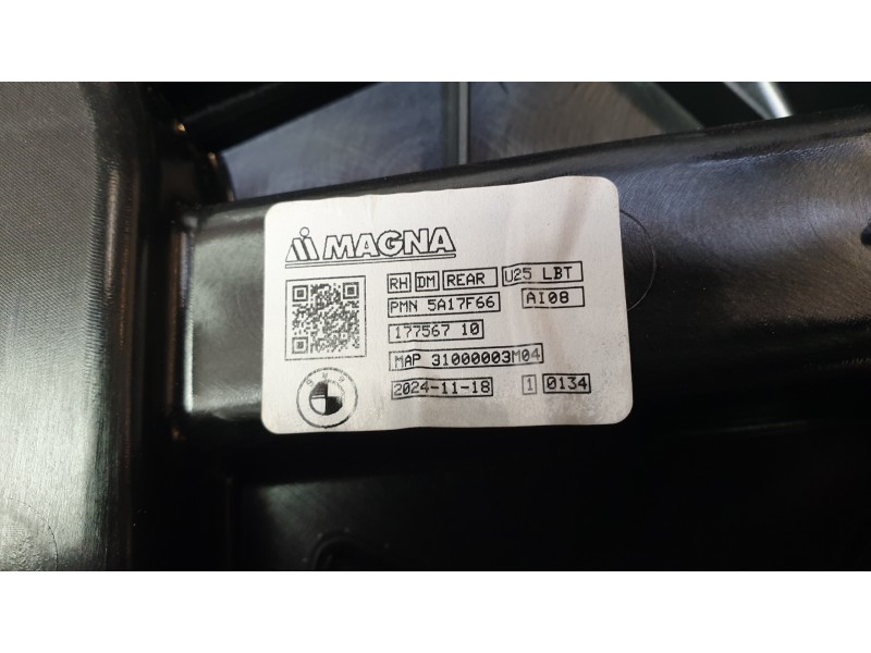 Recambio de elevalunas trasero derecho para mini countryman d countryman d referencia OEM IAM 51355B3A064  