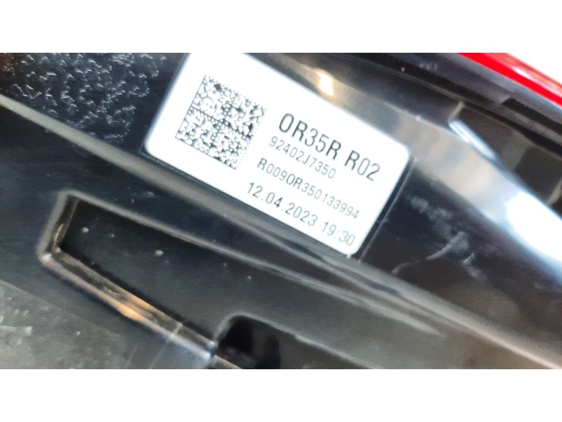 Recambio de piloto trasero derecho para kia xceed drive referencia OEM IAM 92402J7350  