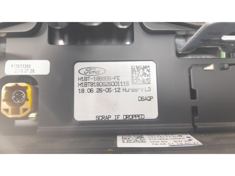 Recambio de sistema navegacion gps para ford ecosport 1.0 ecoboost referencia OEM IAM H1BT18B955FE  