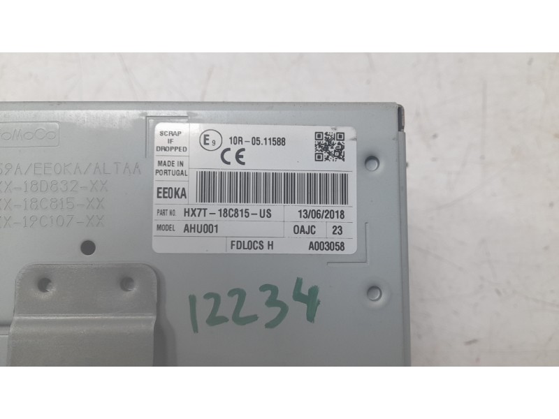 Recambio de sistema navegacion gps para ford ecosport 1.0 ecoboost referencia OEM IAM H1BT18B955FE  