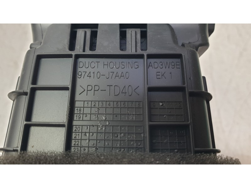 Recambio de aireador central izquierdo para kia ceed tourer (cd) 1.0 t-gdi referencia OEM IAM 97410J7AA0  