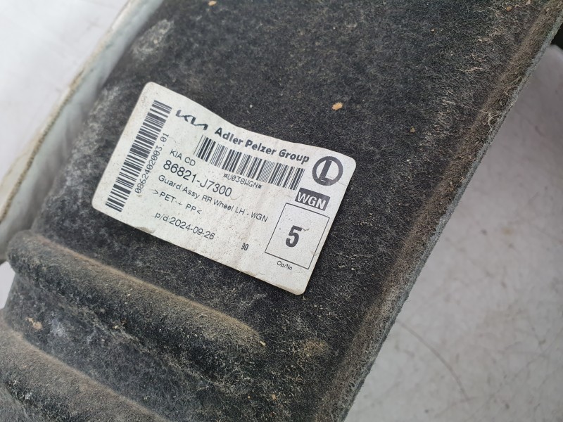 Recambio de paso rueda trasero izquierdo para kia ceed tourer (cd) 1.0 t-gdi referencia OEM IAM 86821J7300  