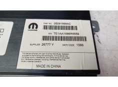 Recambio de amplificador de sonido para jeep cherokee limited 4wd referencia OEM IAM 05091999AC   2