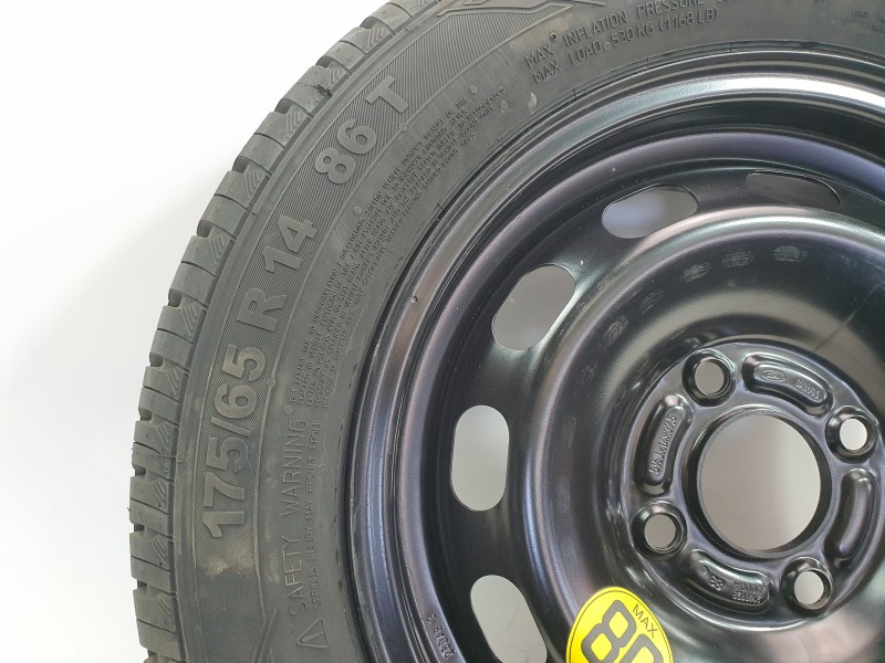 Recambio de neumatico repuesto para ford fiesta vii (hj, hf) 1.0 ecoboost referencia OEM IAM 17565R14  