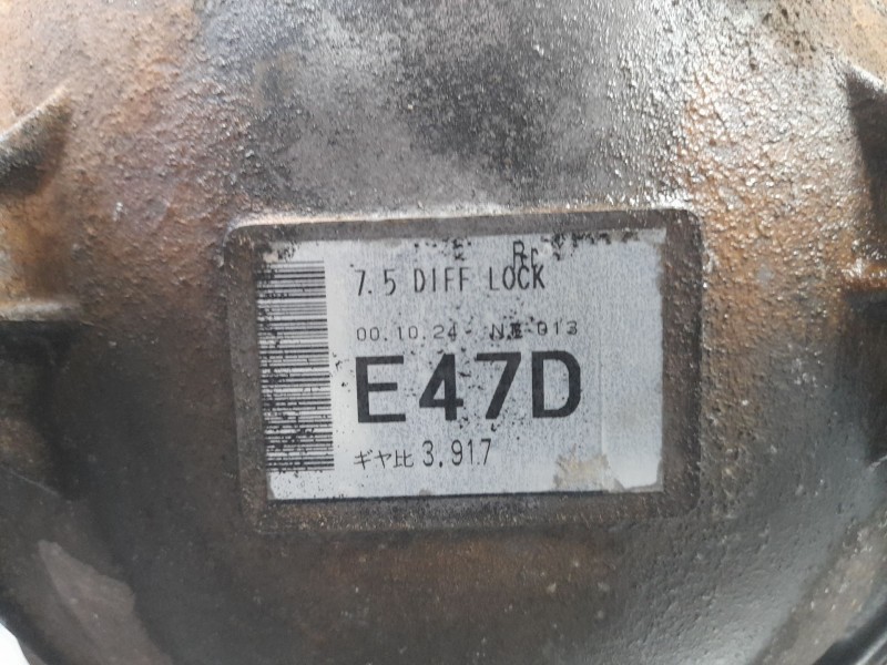 Recambio de diferencial trasero para mitsubishi montero iii (v7_w, v6_w) 3.2 di-d (v68w, v78w) referencia OEM IAM 3501A303  