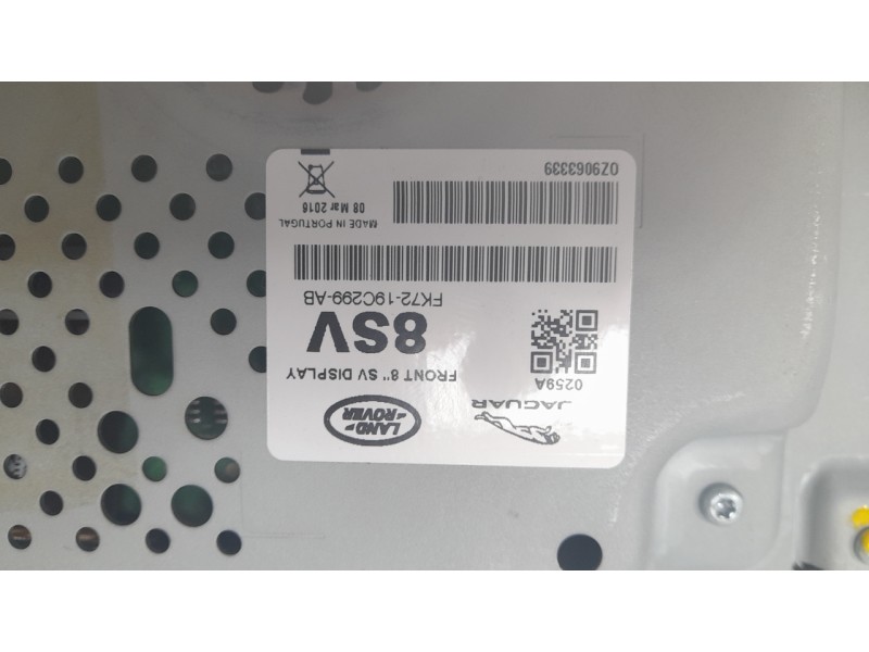 Recambio de pantalla multifuncion para land rover discovery sport (l550) 2.0 d 4x4 referencia OEM IAM FK7219C299AB  