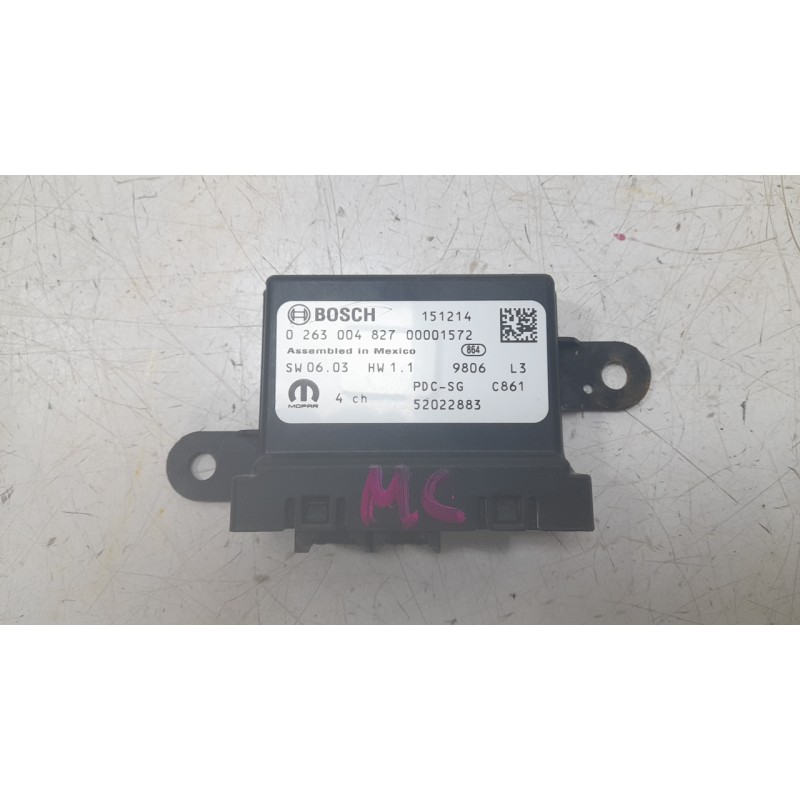 Recambio de modulo electronico para jeep renegade suv (bu, b1, bv) 2.0 crd 4x4 referencia OEM IAM 52022883 0263004827 