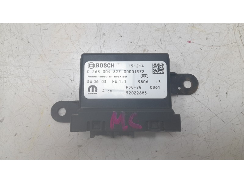 Recambio de modulo electronico para jeep renegade suv (bu, b1, bv) 2.0 crd 4x4 referencia OEM IAM 52022883 0263004827 