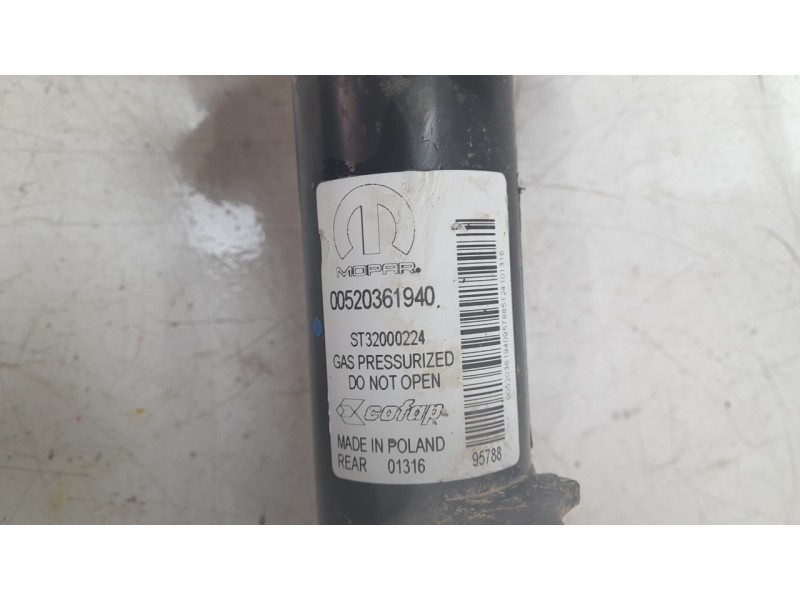 Recambio de amortiguador trasero izquierdo para jeep renegade suv (bu, b1, bv) 2.0 crd 4x4 referencia OEM IAM 00520361940  