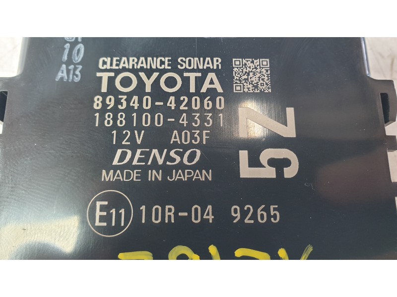 Recambio de modulo electronico para toyota rav 4 v (_a5_, _h5_) 2.5 hybrid (axah52) referencia OEM IAM 8934042060  