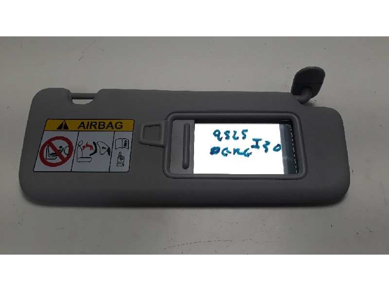 Recambio de parasol derecho para hyundai i30 (pd) klass referencia OEM IAM   