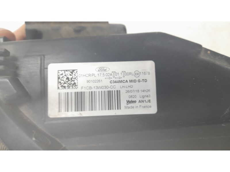 Recambio de faro izquierdo para ford c-max (ceu) business edition referencia OEM IAM F1CB13W030CC 90102261 4031093/FD7214924