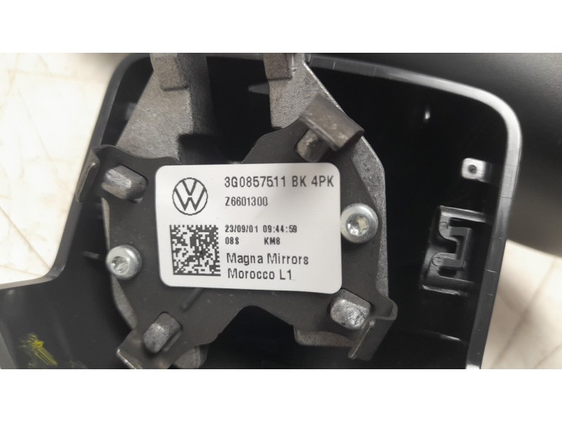 Recambio de espejo para volkswagen polo vi (aw1, bz1, ae1) 1.0 tsi referencia OEM IAM 3G0857511BK4PK  