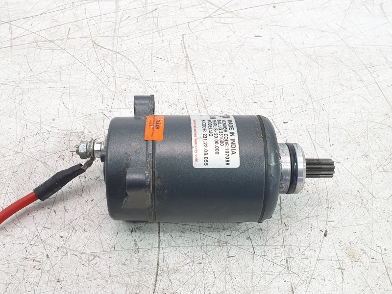 Recambio de motor arranque para ktm 125 duke referencia OEM IAM 107088  