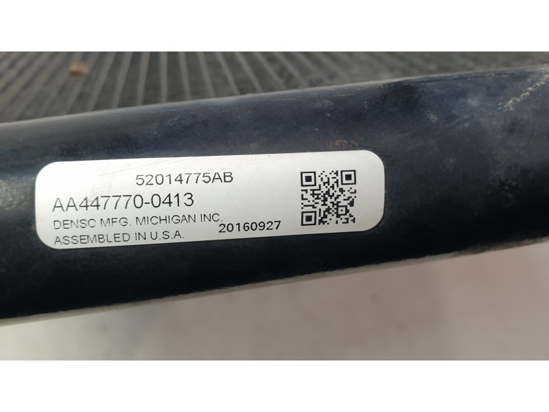 Recambio de condensador / radiador aire acondicionado para jeep cherokee limited 4wd referencia OEM IAM 52014775AB  