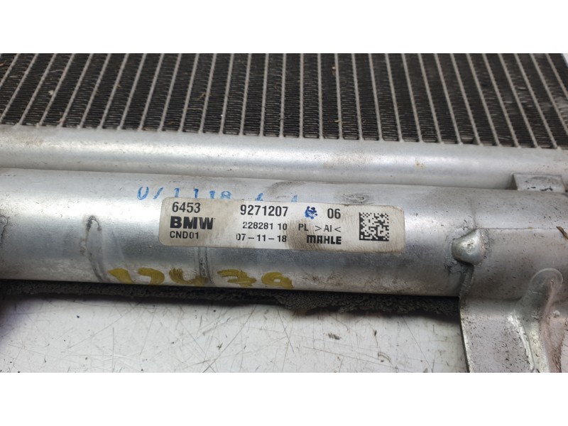 Recambio de condensador / radiador aire acondicionado para bmw x1 (f48) sdrive 18 d referencia OEM IAM 9271207  BM200C001/350410