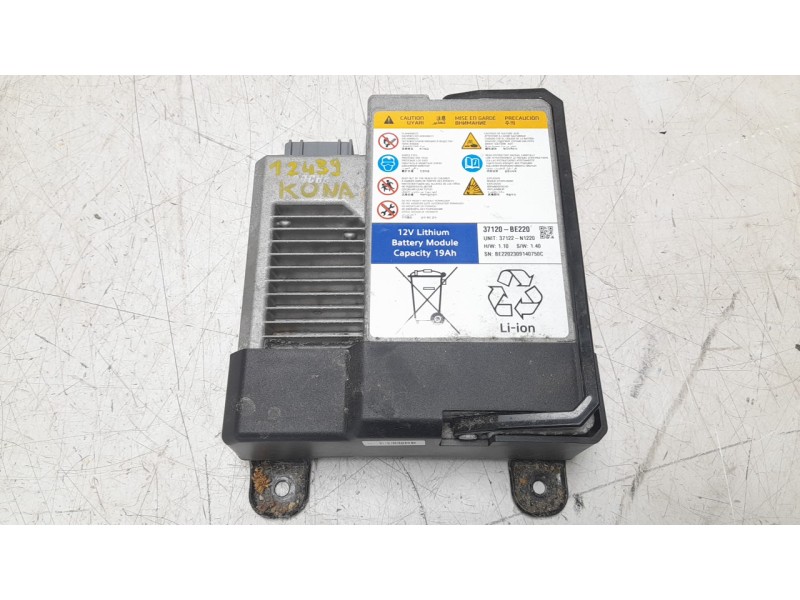 Recambio de bateria para hyundai kona 1.0 t-gdi referencia OEM IAM 37120BE220  