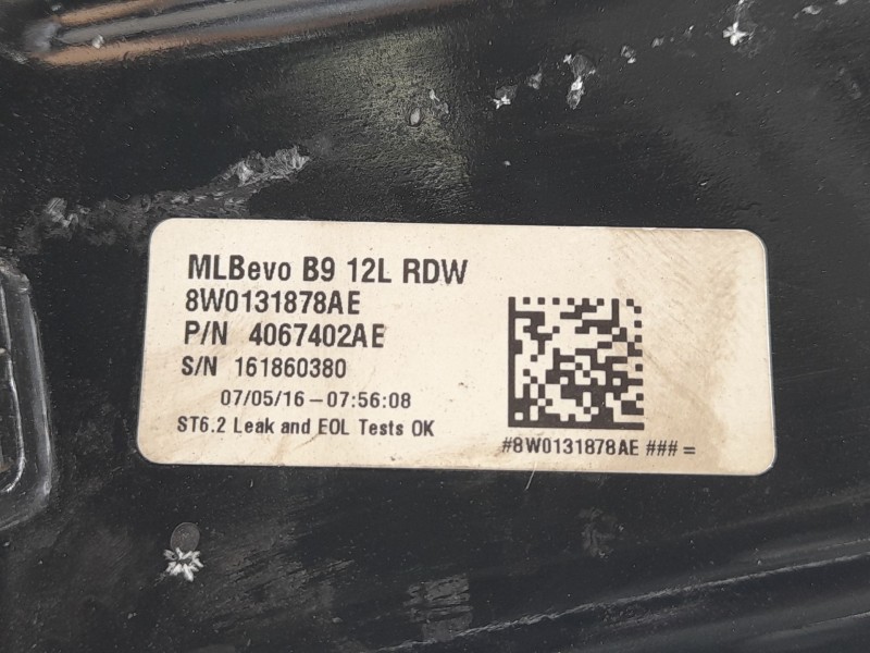 Recambio de deposito adblue para audi a4 b9 avant (8w5, 8wd) 2.0 tdi referencia OEM IAM   