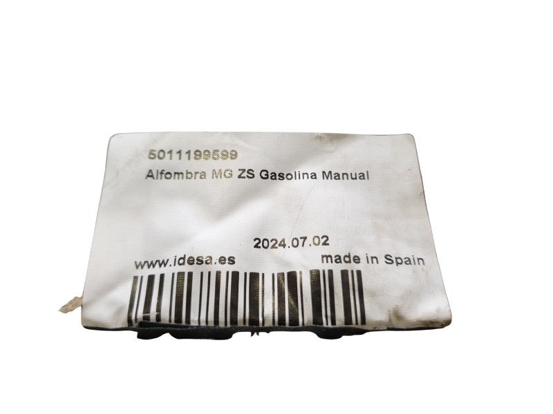 Recambio de juego alfombrillas para mg zs suv (azs1) 1.5 vti referencia OEM IAM 10160896  