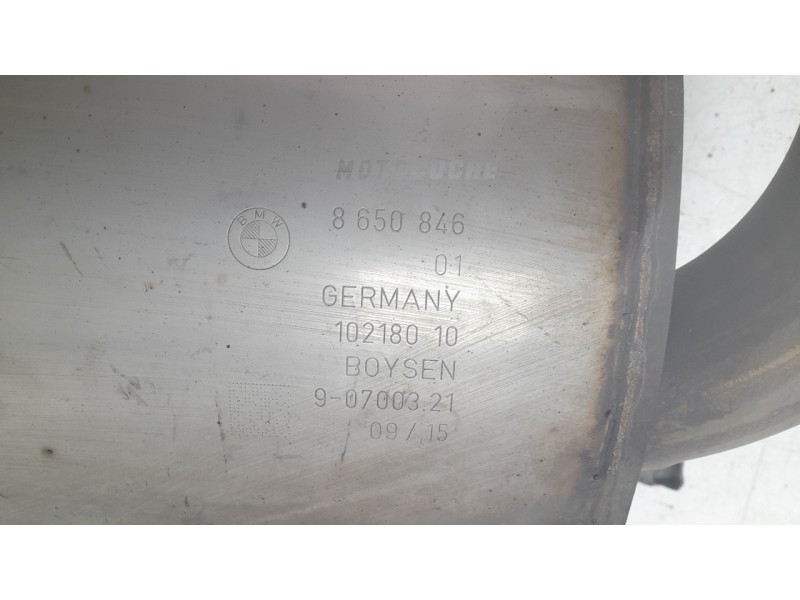Recambio de silenciador trasero para bmw 3 (f30, f80) 340 i xdrive referencia OEM IAM 8650846  