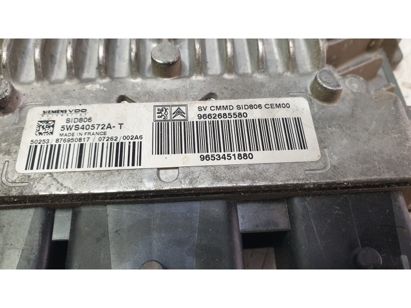 Recambio de centralita motor uce para peugeot 1007 (km_) 1.4 hdi referencia OEM IAM 9662685580  