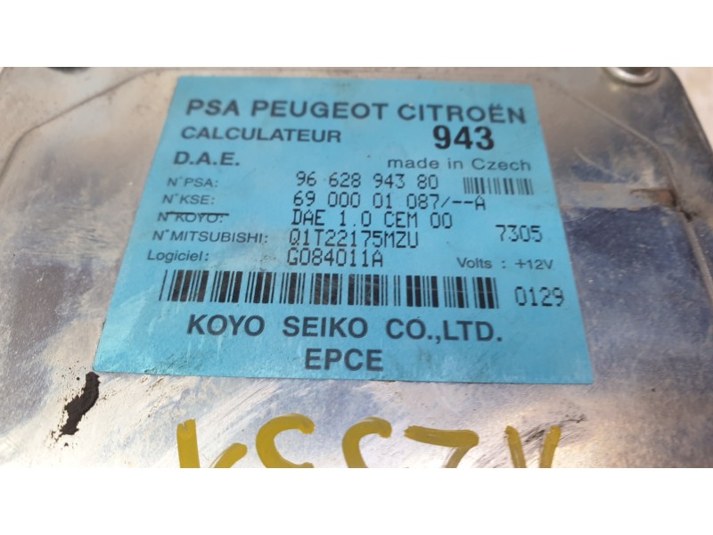 Recambio de modulo electronico para peugeot 1007 (km_) 1.4 hdi referencia OEM IAM 9662894380  