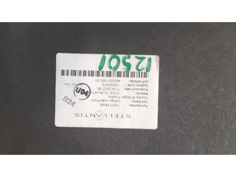 Recambio de tapizado maletero suelo para jeep avenger referencia OEM IAM 7357714080  