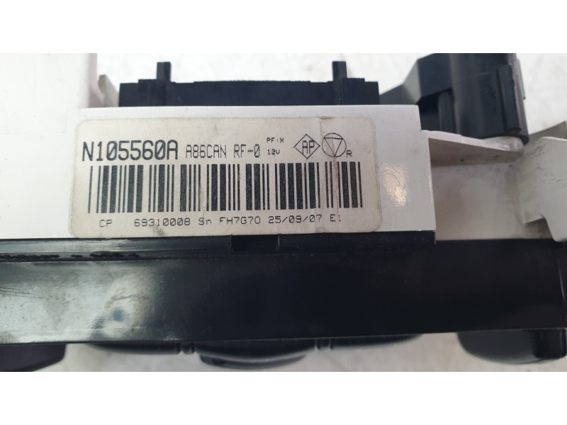 Recambio de mando climatizador para peugeot 1007 (km_) 1.4 hdi referencia OEM IAM N105560A  