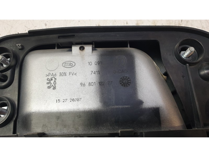 Recambio de maneta exterior delantera izquierda para peugeot 1007 (km_) 1.4 hdi referencia OEM IAM 9680112277  