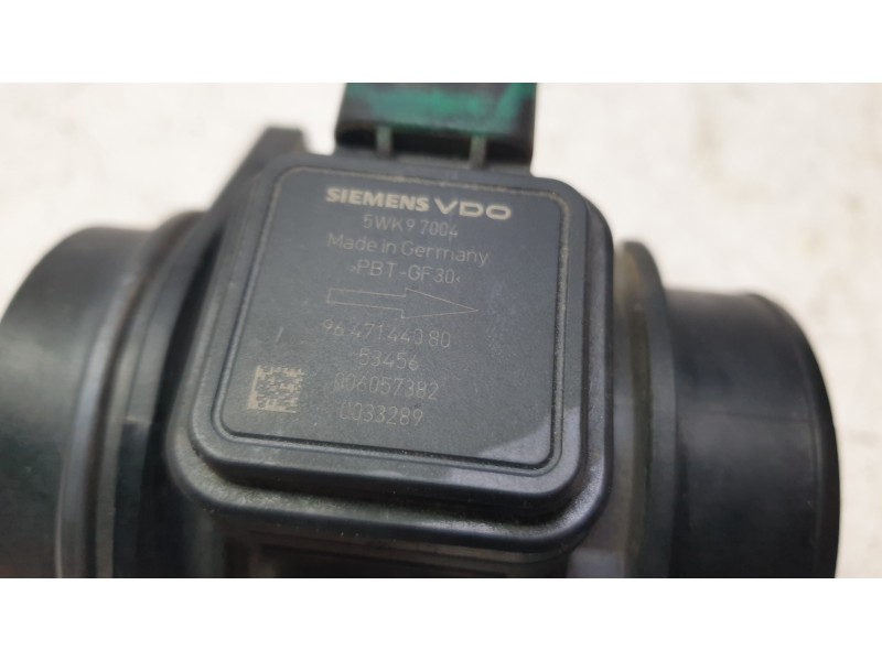 Recambio de caudalimetro para peugeot 1007 (km_) 1.4 hdi referencia OEM IAM 9647144080  