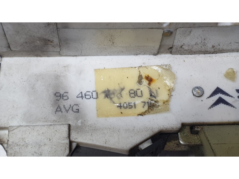 Recambio de cerradura puerta delantera izquierda para peugeot 1007 (km_) 1.4 hdi referencia OEM IAM 9681334380  