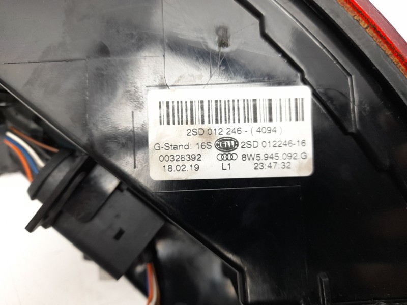 Recambio de piloto trasero derecho para audi a4 b9 (8w2, 8wc) 40 tfsi mild hybrid referencia OEM IAM 8W5945092G  