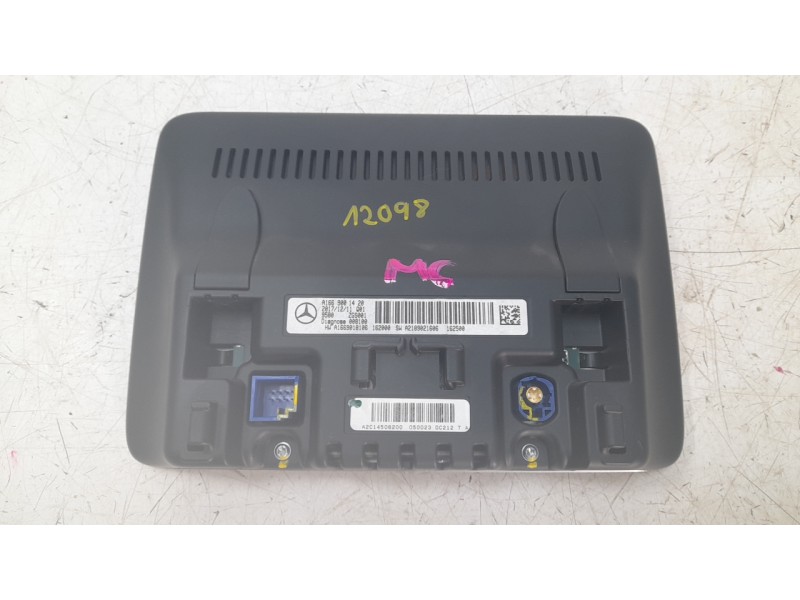 Recambio de pantalla multifuncion para mercedes-benz clase gla (x156) gla 180 (156.942) referencia OEM IAM A1669001420  
