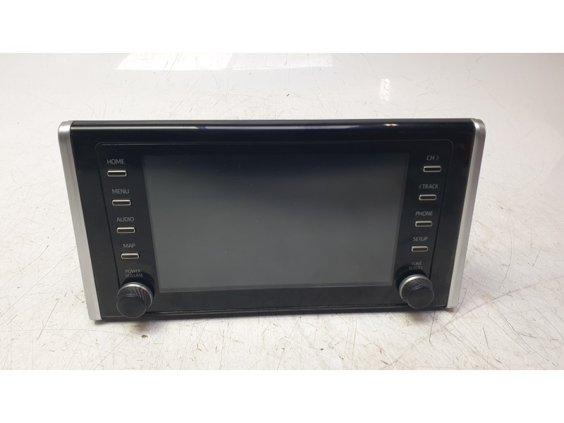 Recambio de pantalla multifuncion para toyota rav 4 v (_a5_, _h5_) 2.5 hybrid (axah52) referencia OEM IAM 8614042R30  