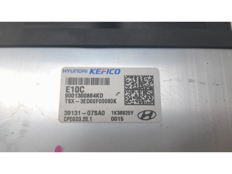 Recambio de centralita motor uce para hyundai kona 1.0 t-gdi referencia OEM IAM 3913107SA0  