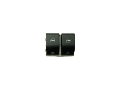 Recambio de mando elevalunas delantero izquierdo para volkswagen polo (9n1) referencia OEM IAM 6Q09598589B9  106211792/EWSVW070/