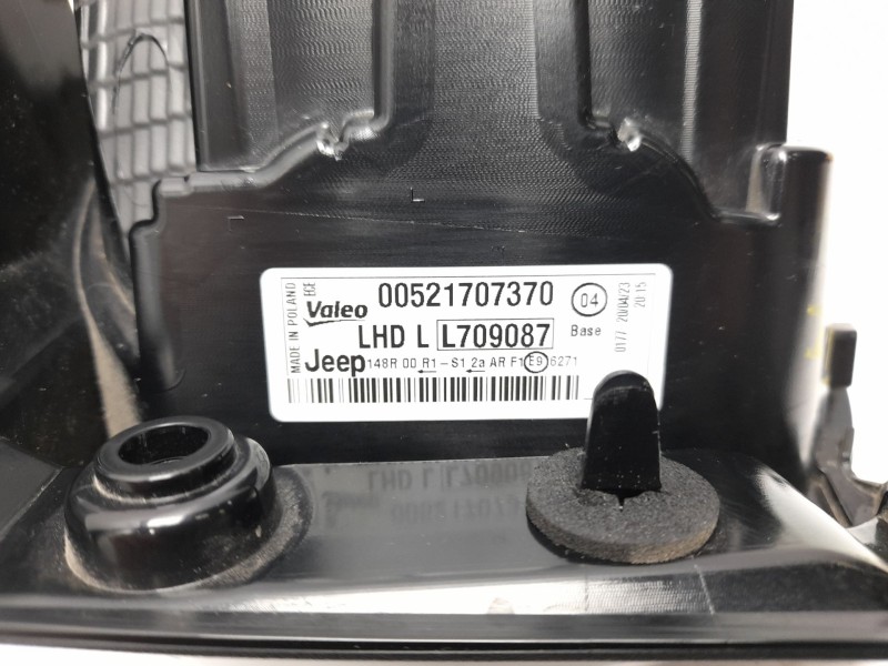 Recambio de piloto trasero izquierdo para jeep avenger referencia OEM IAM 52170737  