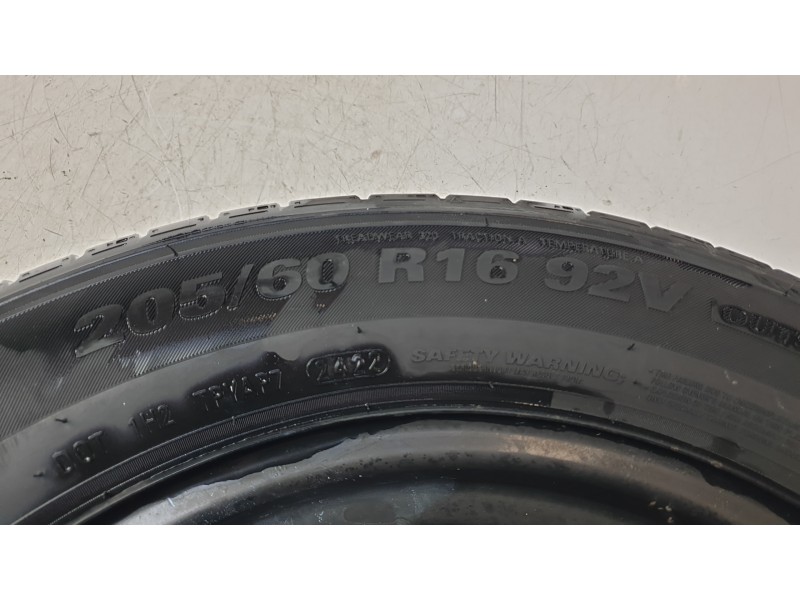 Recambio de rueda de repuesto para skoda octavia iv (nx3, nn3, pv3) 2.0 tdi referencia OEM IAM 5Q0601027BR  