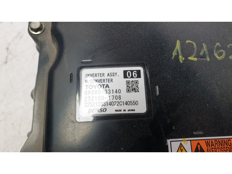 Recambio de inversor para toyota rav 4 v (_a5_, _h5_) 2.5 hybrid (axah52) referencia OEM IAM G920033140  