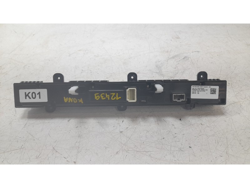 Recambio de mando multifuncion para hyundai kona 1.0 t-gdi referencia OEM IAM 96540BE000  