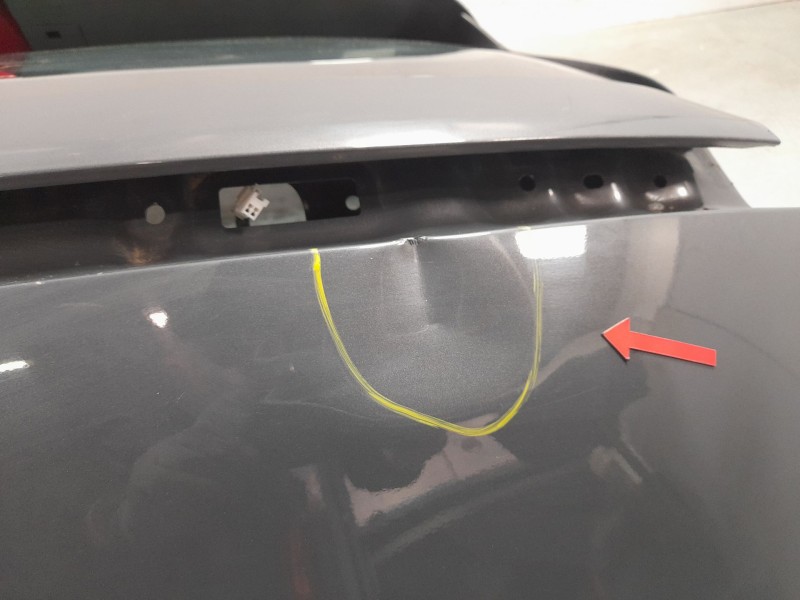 Recambio de porton trasero para hyundai kona 1.0 t-gdi referencia OEM IAM 72800BE040  