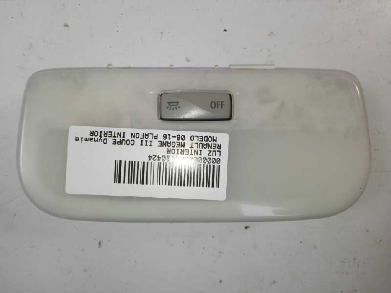 Recambio de luz interior para renault megane iii coupe dynamique referencia OEM IAM   