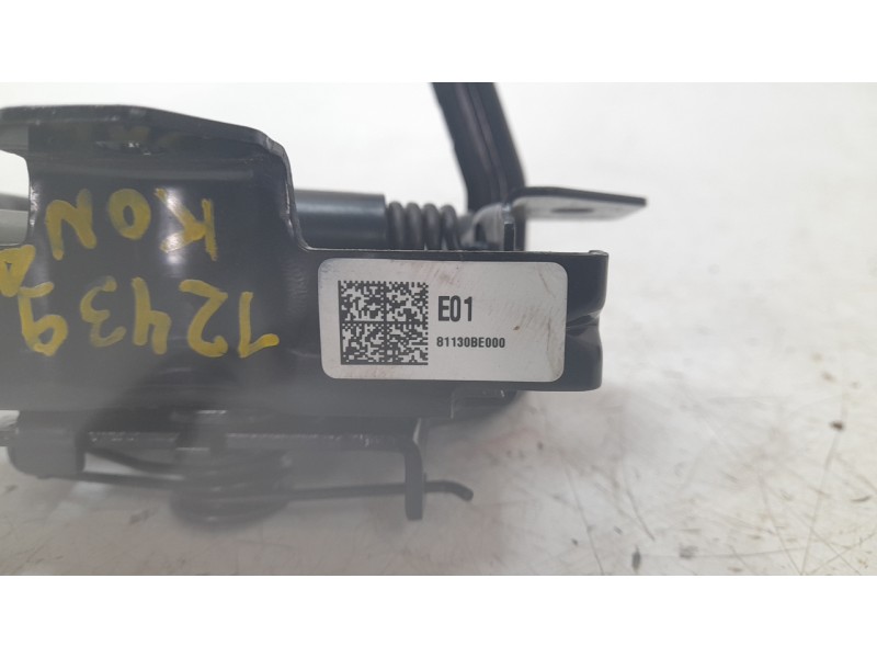 Recambio de cerradura capo para hyundai kona 1.0 t-gdi referencia OEM IAM 81130BE000  