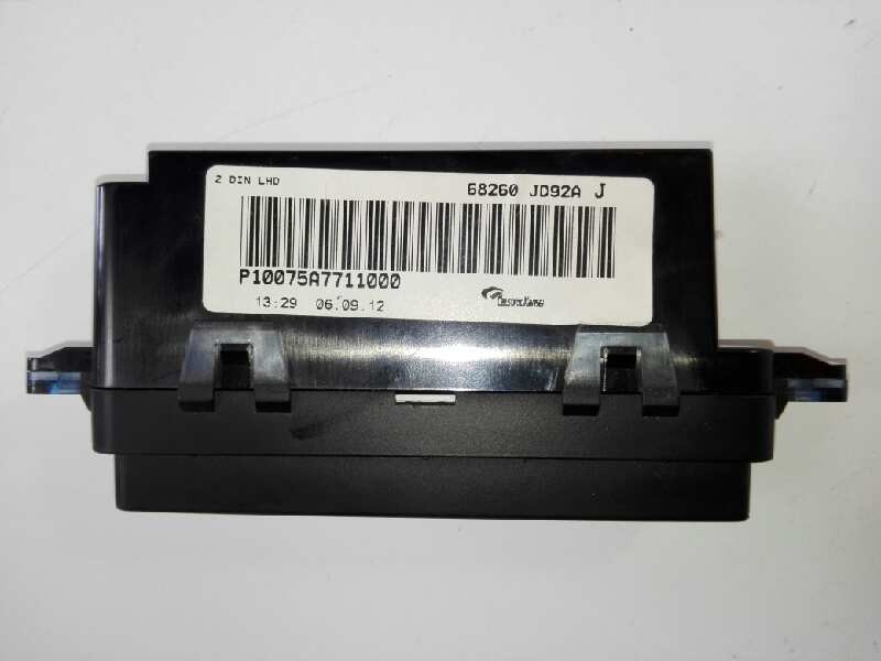 Recambio de pantalla multifuncion para nissan qashqai (j10) acenta referencia OEM IAM 68260JD92A  
