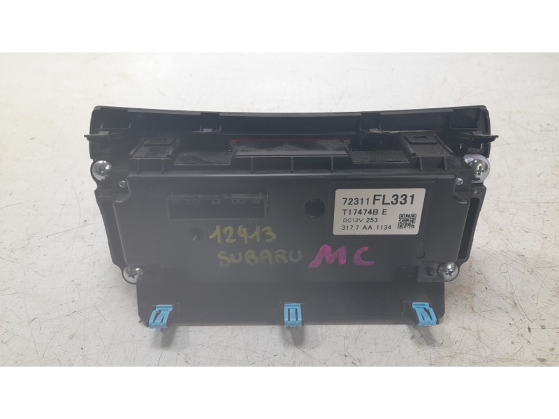 Recambio de mando climatizador para subaru xv (gt, g24) 2.0 i awd (gt7) referencia OEM IAM 72311FL331  