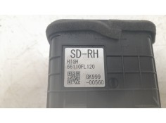 Recambio de rejilla aireadora para subaru xv (gt, g24) 2.0 i awd (gt7) referencia OEM IAM 66110FL120   2