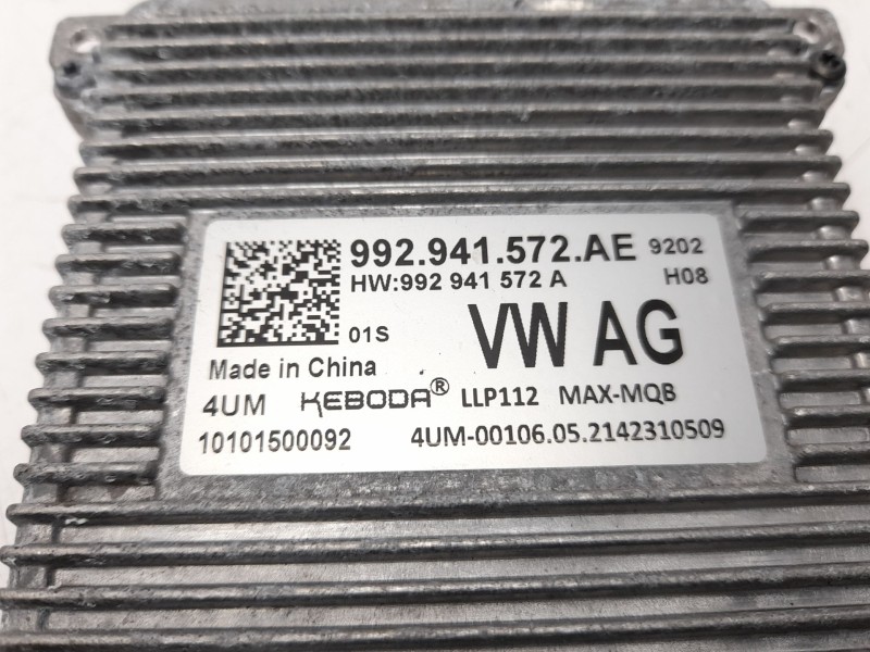 Recambio de centralita luces para volkswagen id.4 (e21) gtx referencia OEM IAM 992941572AE  
