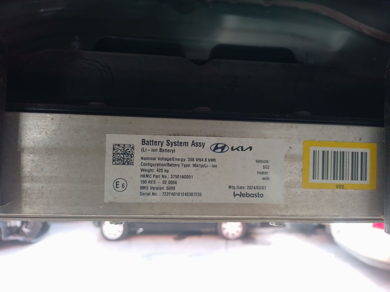 Recambio de bateria para kia niro ii (sg2) ev referencia OEM IAM   